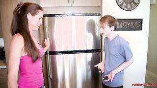 Sofie Marie - Yummy Mom Lends Her Son a Helping Hand