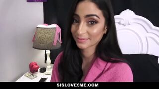 SisLovesMe - Teen Stepsister (Jasmine Vega) Bribed To Suck My Cock